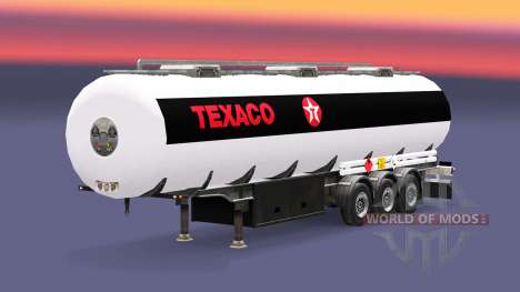 Fuel semi trailer Texaco for Euro Truck Simulator 2