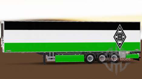 Semi-Trailer Chereau Borussia Monchengladbach for Euro Truck Simulator 2