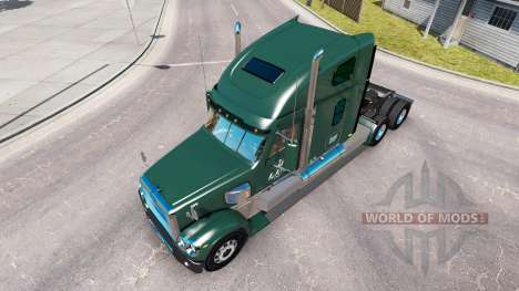 Skin LDI on the truck Freightliner Coronado for American Truck Simulator