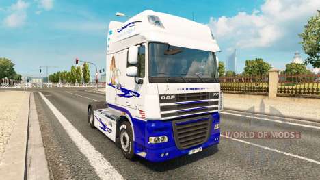American Dream skin for DAF truck for Euro Truck Simulator 2