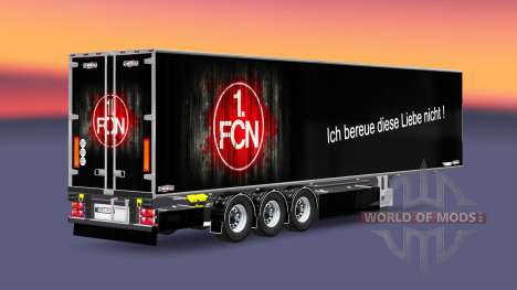 Semi-Trailer Chereau 1. FC Nurnberg for Euro Truck Simulator 2