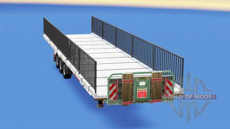 Semi-ground with the weight of the bridge elemen for American Truck Simulator