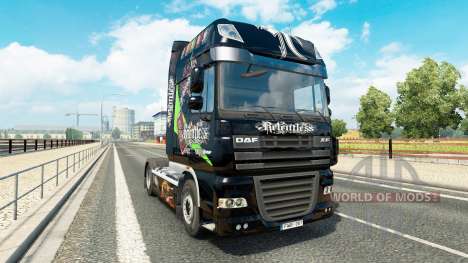 Relentless skin for DAF truck for Euro Truck Simulator 2