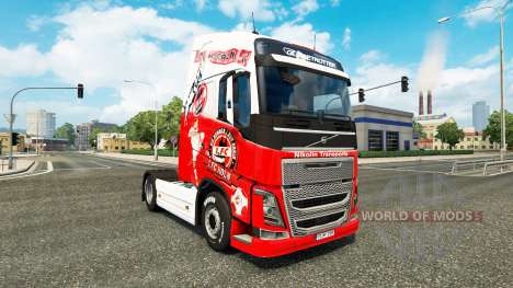 Skin 1. FC Koln at Volvo trucks for Euro Truck Simulator 2