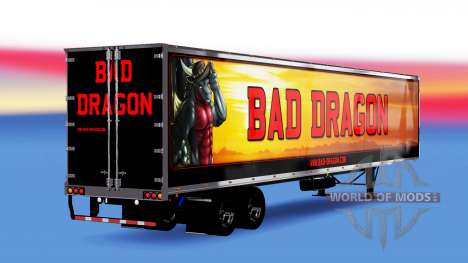 All-metal semi-Bad Dragon for American Truck Simulator