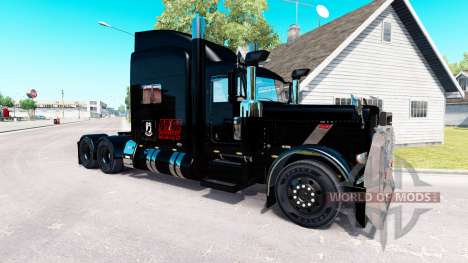 Pride Transport skin for the truck Peterbilt 389 for American Truck Simulator