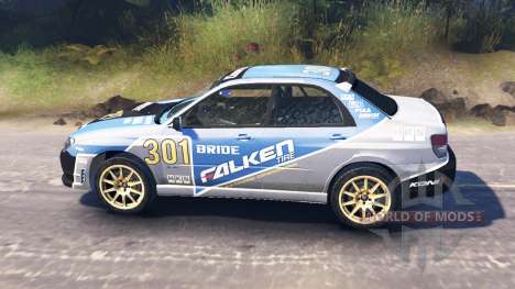Subaru Impreza WRX 2007 for Spin Tires