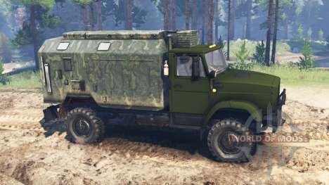 ZIL-4327 [military] for Spin Tires