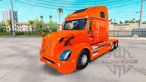 Skin Holland tractor Volvo VNL 670 for American Truck Simulator