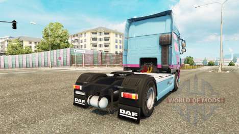 Jan Tromp skin for tractor DAF XF 105.510 for Euro Truck Simulator 2