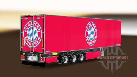 Semi-trailer Chereau FC Bayern Munchen for Euro Truck Simulator 2