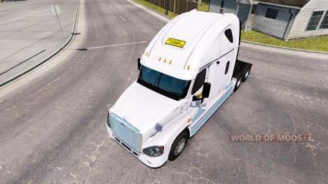 The skin on the J. B. Hunt tractor Freightliner  for American Truck Simulator