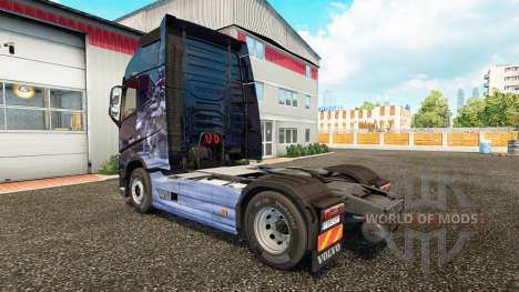 Winter Wolves skin for Volvo truck for Euro Truck Simulator 2