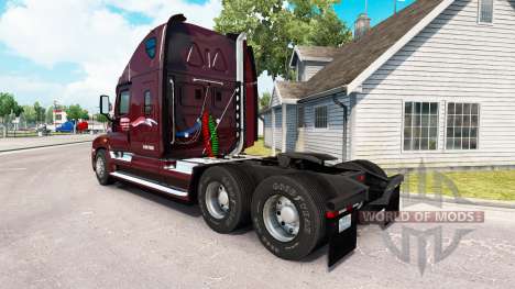 Skin Millis on tractor Freightliner Cascadia for American Truck Simulator
