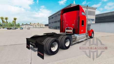 Скин Knight Transportation на Kenworth W900 for American Truck Simulator