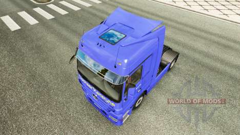 Skin Dachser Karlsruhe for tractor Mercedes-Benz for Euro Truck Simulator 2