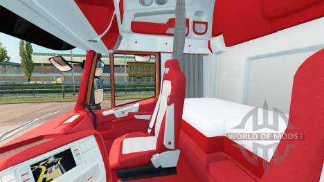The Bayern interior for Iveco Hi-Way for Euro Truck Simulator 2