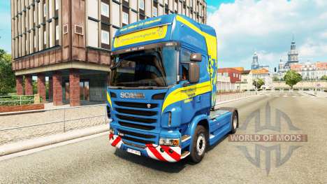 Wittwer skin for Scania truck for Euro Truck Simulator 2
