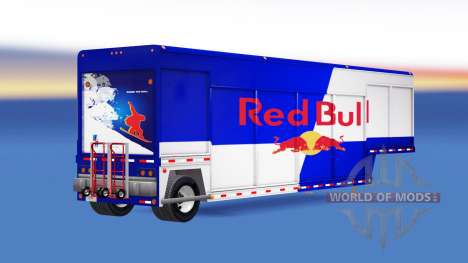 Semi-trailer for transportation of drinks for American Truck Simulator