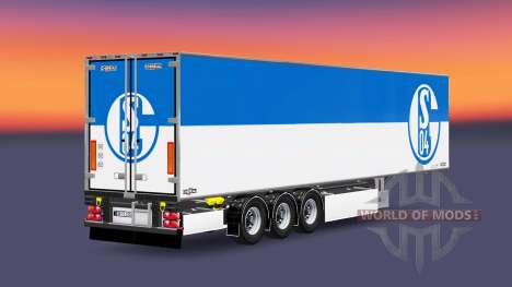 Semi-trailer Chereau FC Schalke 04 for Euro Truck Simulator 2