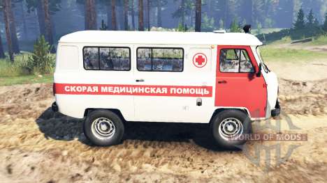 UAZ-39629 for Spin Tires