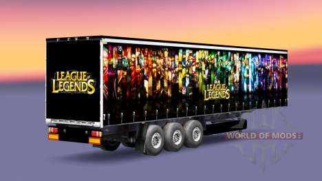 Skin League of Legends trailer for Euro Truck Simulator 2