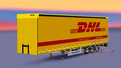 Semitrailer Wielton DHL for Euro Truck Simulator 2