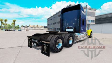 Skin on Hard Truck tractor Kenworth W900 for American Truck Simulator