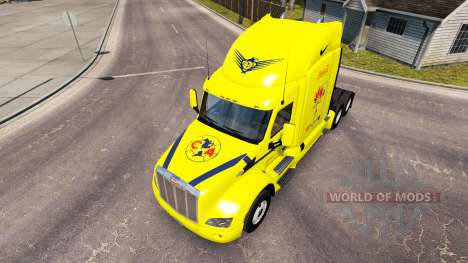 America skin for the truck Peterbilt for American Truck Simulator