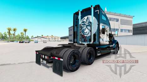 Wolf skin for Kenworth tractor for American Truck Simulator