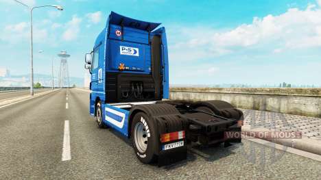 Volkswerft Stralsund skin for truck Mercedes-Ben for Euro Truck Simulator 2