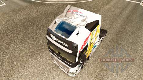 Skin Euro Logistics at Volvo trucks for Euro Truck Simulator 2