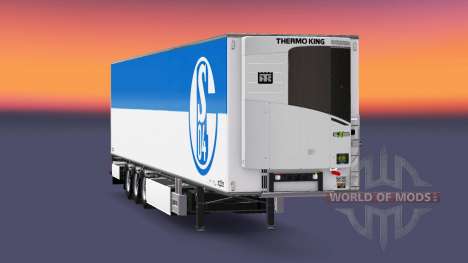 Semi-trailer Chereau FC Schalke 04 for Euro Truck Simulator 2