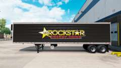 Skin Rockstar Energy for semi-refrigerated for American Truck Simulator
