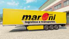 Maroni Transportes skin for trailers for Euro Truck Simulator 2