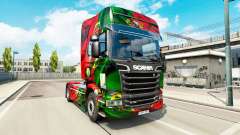 Скин Portugal Copa 2014 на Scania Streamline for Euro Truck Simulator 2