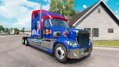 Red Bull skin for the Freightliner Coronado tractor for American Truck Simulator