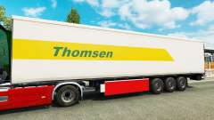 Thomsen skin for the trailer for Euro Truck Simulator 2