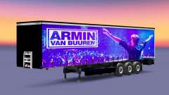 Skin Armin van Buuren on the trailer for Euro Truck Simulator 2