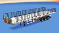 Semi-ground with the weight of the bridge element for American Truck Simulator