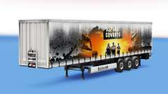 Asphalt Cowboys skin on the trailer for Euro Truck Simulator 2