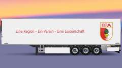 Semi-trailer Chereau FC Augsburg for Euro Truck Simulator 2