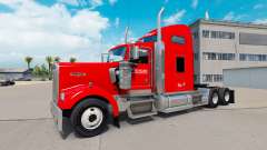 Скин Knight Transportation на Kenworth W900 for American Truck Simulator