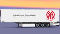 Semi-Trailer Chereau 1. FSV Mainz 05 for Euro Truck Simulator 2