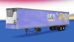 Skin Alaska for semi-refrigerated for American Truck Simulator