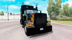 Ghost Rider skin for the truck Peterbilt 389 for American Truck Simulator