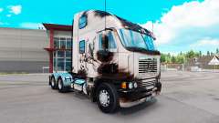 Скин Reworked Dalmatin на Freightliner Argosy for American Truck Simulator