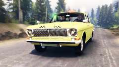 GAZ-24 Volga Taxi for Spin Tires