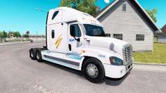 Skin Swift on tractor Freightliner Cascadia for American Truck Simulator