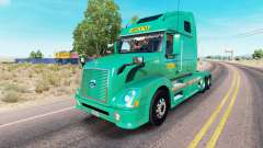 Abilene Express skin for Volvo truck VNL 670 for American Truck Simulator